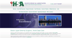 Desktop Screenshot of bostonhand.com